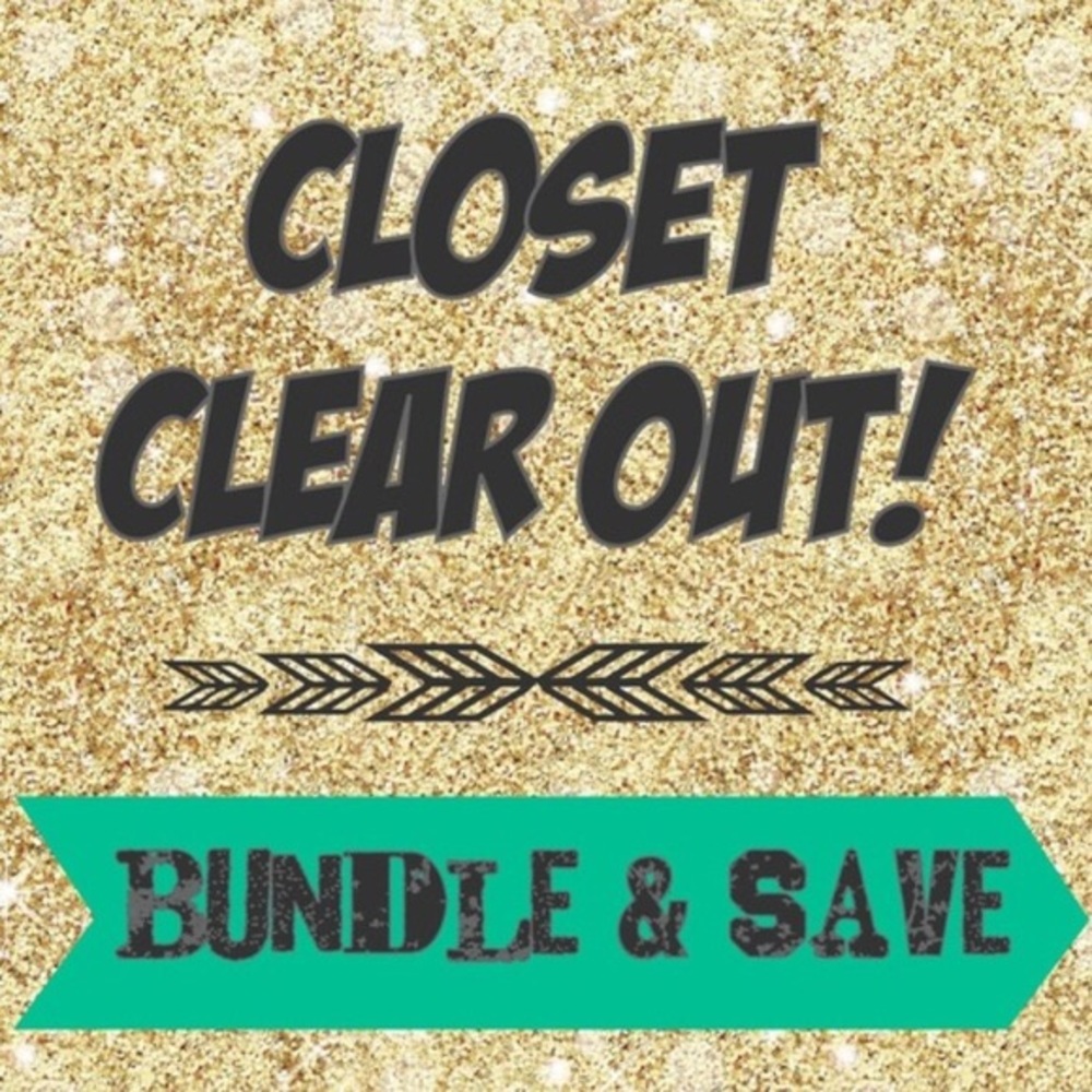 Clear the closet sale